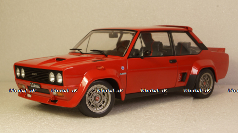 Fiat 131 Abarth 1980 red, 1806002, Solido 1:18