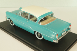 Opel Olympia Rekord PI 1957, green/white, G1648002, Hachette 1:24