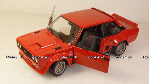 Fiat 131 Abarth 1980 red, 1806002, Solido 1:18