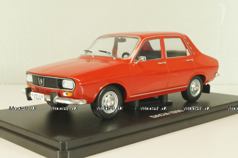 Dacia 1300 1970, red, Hachette 1:24