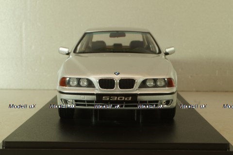 BMW 530d (E39) Sedan 1997, silver, 181051, KK-Scale 1:18