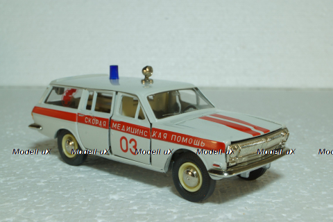 Газ-2402 Волга, А24, Скорая медицинская помощь, Тантал/Радон 1:43
