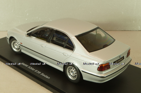 BMW 530d (E39) Sedan 1997, silver, 181051, KK-Scale 1:18