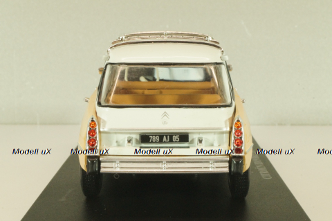 Citroen ID19 Break, beige/white roof, G111V002, Hachette 1:24 
