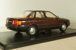 Audi 80 B3 Sedan 1986, darkred-metallic, T9-1800344, Triple9 1:18
