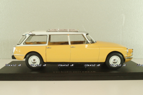 Citroen ID19 Break, beige/white roof, G111V002, Hachette 1:24 