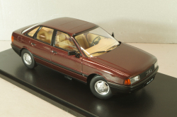 Audi 80 B3 Sedan 1986, darkred-metallic, T9-1800344, Triple9 1:18