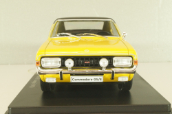 Opel Commodore A GS/E Coupe 1970, yellow/black, G1648004, Hachette 1:24