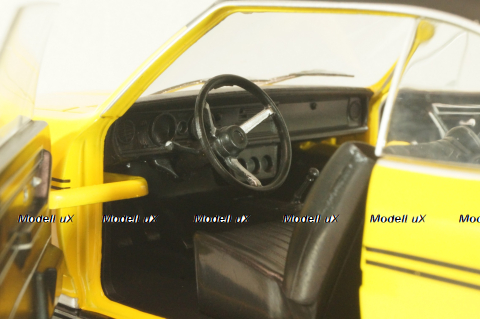 Opel Commodore A GS/E Coupe 1970, yellow/black, G1648004, Hachette 1:24