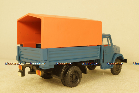 Зил-4331ф, синий/оранжевый, з-д Вега 1:43 