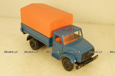 Зил-4331ф, синий/оранжевый, з-д Вега 1:43 