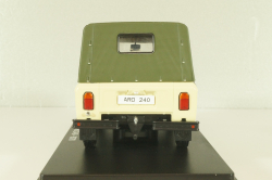 ARO 240 4x4 1978, beige/green, Hachette 1:24