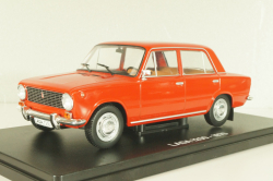 Ваз-2101 Жигули 1970, Lada 1200, красный, Hachette 1:24