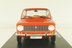 Ваз-2101 Жигули 1970, Lada 1200, красный, Hachette 1:24