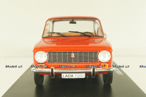 Ваз-2101 Жигули 1970, Lada 1200, красный, Hachette 1:24
