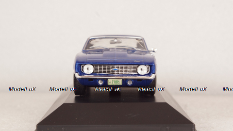 Chevrolet Camaro ZL1 1969, blue, American Cars №31, Altaya 1:43