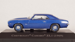 Chevrolet Camaro ZL1 1969, blue, American Cars №31, Altaya 1:43