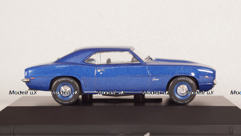 Chevrolet Camaro ZL1 1969, blue, American Cars №31, Altaya 1:43