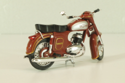 Jawa 354-04 1957 maroon, 7168104, Atlas 1:24