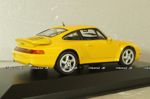 Porsche 911 (993) Turbo 1995, yellow, 943069205, Minichamps/Maxichamps 1:43