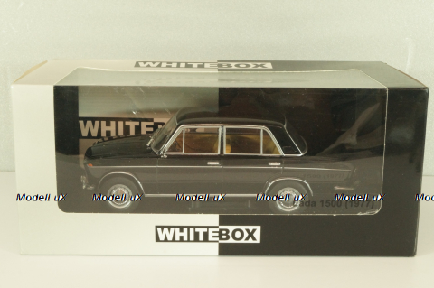 Ваз-2103 Жигули 1977, Lada 1500, черный, WB124237, WhiteBox 1:24