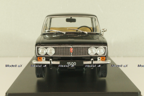 Ваз-2103 Жигули 1977, Lada 1500, черный, WB124237, WhiteBox 1:24