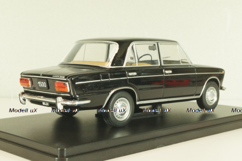 Ваз-2103 Жигули 1977, Lada 1500, черный, WB124237, WhiteBox 1:24