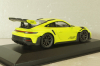 Porsche 911 (992) GT3 RS 2023,  green, with black wheells,, 410062111, Minichamps 1:43  