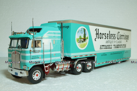 Kenworth K100 Aerodyne Car Transport 1976, American Trucks, France # 2, Altaya 1:43