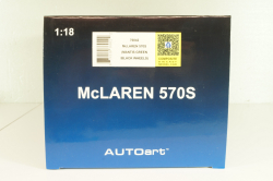 McLaren 570S Coupe 2016 lightgreen, 76042, AutoArt 1:18