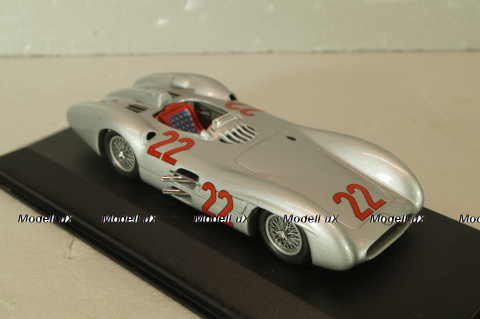 Mercedes-Benz W196 #22 France GP 1954, Formula 1, H.Lang, silver, 432543022, Minichamps 1:43 Уценка!