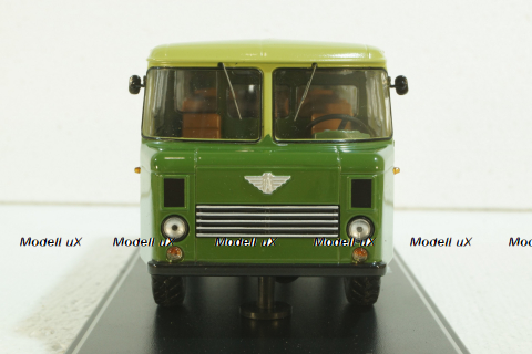 Армейский автобус АС-38, хаки, SSM4012, SSM 1:43