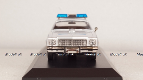 Plymouth Fury Smokey & Bandit 1975 silver, 86581, Greenlight 1:43