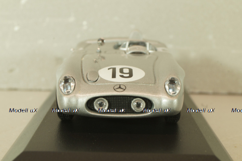 Mercedes-Benz 300 SLR #19 L Mans 1955, J.M.Fangio, silver, 432553000, Minichamps 1:43