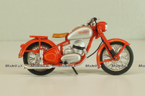 Jawa 250 Perak (Type 11) 1946, red, 7168125, Atlas 1:24
