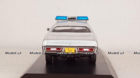 Plymouth Fury Smokey & Bandit 1975 silver, 86581, Greenlight 1:43