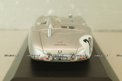Mercedes-Benz 300 SLR #19 L Mans 1955, J.M.Fangio, silver, 432553000, Minichamps 1:43
