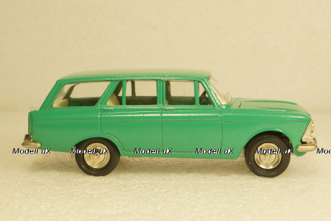 Москвич-427, зеленый, январь 89г.,  Тантал/Радон  1:43
