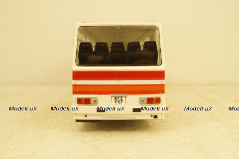 Икарус-256, VEB Kraftverkehr Zittau, bus, white/red/orange, PCL47125, Premium Classixxs 1:43