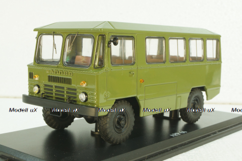Газ-66 АПП-66 Армейский автобус, SSM4009, SSM 1:43