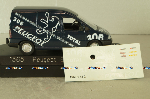 Peugeot Expert I Peugeot assistance 1995, blue, 1565, Solido 1:43