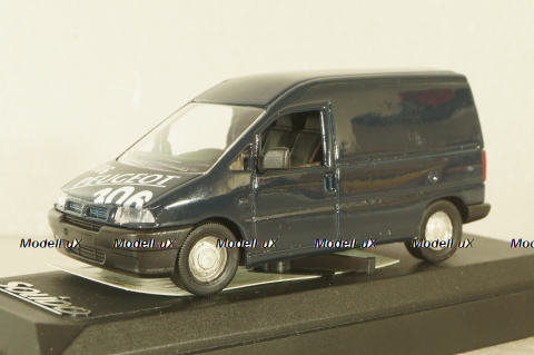 Peugeot Expert I Peugeot assistance 1995, blue, 1565, Solido 1:43