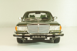 Mercedes-Benz 350 SE (W116) 1973, darkgreen-metallic, 183972, Norev 1:18
