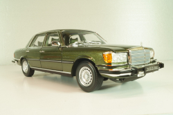 Mercedes-Benz 350 SE (W116) 1973, darkgreen-metallic, 183972, Norev 1:18