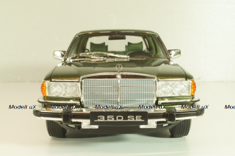 Mercedes-Benz 350 SE (W116) 1973, darkgreen-metallic, 183972, Norev 1:18