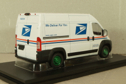 Dodge Ram ProMaster 2500 Cargo hight roof USPS 2018, 86154, Greenlight 1:43