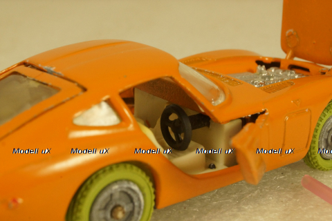 Toyota 2000GT А29, оранжевая, фабрика им. Ватутина 1:43