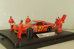 Ford Nascar Pit Stop Diarama 1993, red, 7060, Racing Champions 1:43