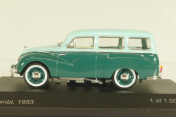 IFA F9 Kombi 1953, green/light green, WhiteBox 1:43