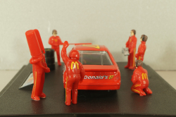 Ford Nascar Pit Stop Diarama 1993, red, 7060, Racing Champions 1:43